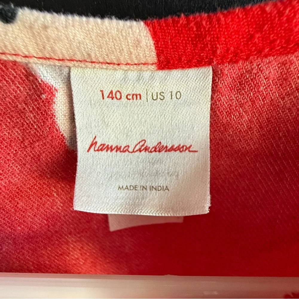 Hanna Andersson girls Winter sleepwear long sleeve pajama dress Bundle Size 10 - Picture 8 of 16